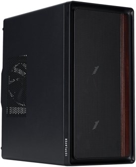 Корпус mATX 1STPLAYER WD1 Black 104985