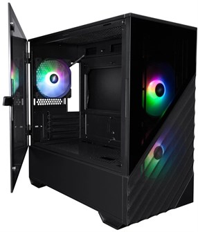 Корпус mATX 1STPLAYER D7-BK-3F7 105030