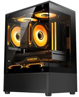 Корпус mATX ACCORD ACC-UE2B TG OFFICE PRO 105067