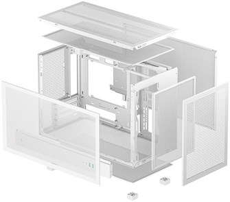 Корпус mATX Deepcool CH260 WH 105229