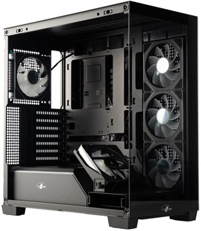 Корпус eATX Eurocase M9 Max-Fishtank BLACK 105277