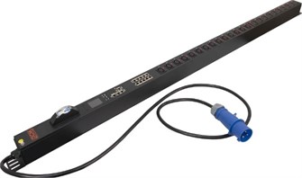 Блок распределения питания  Powercom PDU-32AVMS24-14C3-10C9-1P 100810