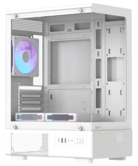 Корпус mATX Formula V CRYSTAL Z1CM WHITE V2 105657