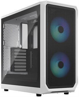 Корпус ATX Fractal Design Focus 2 RGB White TG Clear Tint 105696