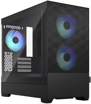 Корпус mATX Fractal Design Pop Mini Air RGB Black TG Clear Tint 105698