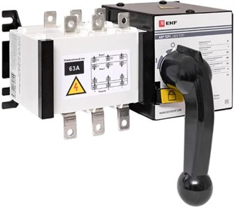 Автоматический ввод резерва  EKF ats-tsr1-63A-3p-pro 100005