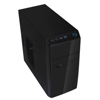 Корпус mATX Powerman ES726BK USB3.0 450W 105762