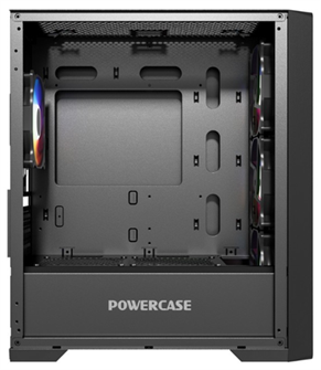 Корпус mATX Powercase ByteFlow Micro Black 105977