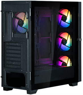 Корпус ATX Zalman S5 NEO Black 106100