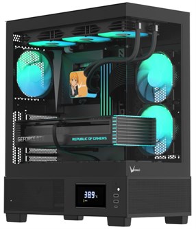 Корпус ATX FORMULA CRYSTAL E1 B FLOE 106330