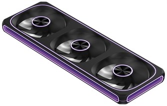 Вентилятор для корпуса Formula V AIR FUSION 3 BK REVERSE 106468