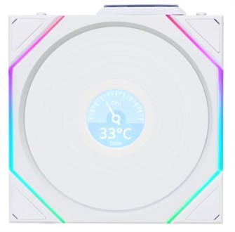 Вентилятор для корпуса Lian Li G99.12RTLLCD1W1W.R0 106510