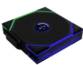 Вентилятор для корпуса Lian Li G99.12TLLCD1W1B.00 106513