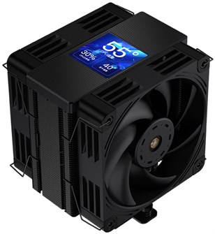 Кулер  Coolleo CL-P70-LCD-BK 106603