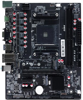 Материнская плата mATX CBR A520 107168