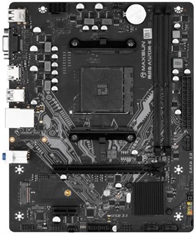 Материнская плата mATX MAXSUN Challenger A520M-K 107172