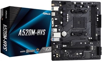 Материнская плата mATX ASRock A520M-HVS 107181