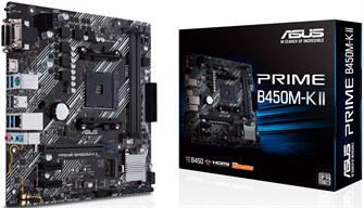 Материнская плата mATX ASUS PRIME B450M-K II 107189