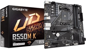 Материнская плата mATX GIGABYTE B550M K 107209