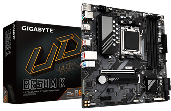 Материнская плата mATX GIGABYTE B650M K 107220