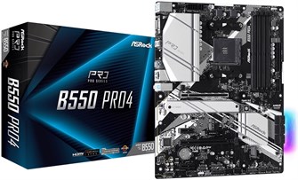 Материнская плата ATX ASRock B550 PRO4 107229