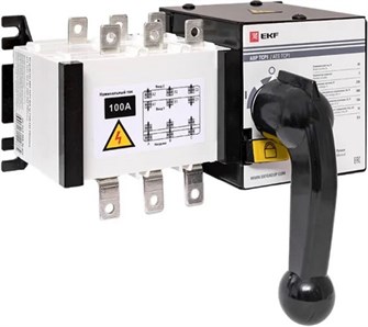 Автоматический ввод резерва  EKF ats-tsr1-100A-3p-pro 100011