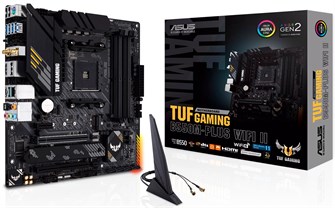 Материнская плата mATX ASUS TUF GAMING B550M-PLUS WIFI II 107296