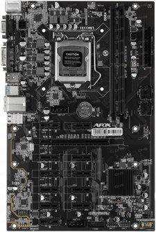 Материнская плата ATX Afox AFB250-BTC12EX RTL 107421