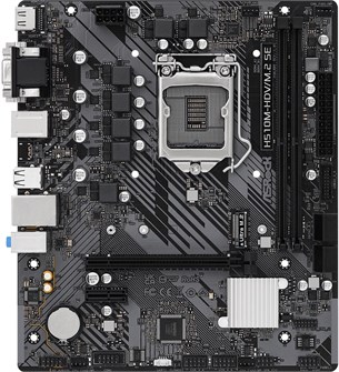 Материнская плата mATX ASRock H510M-HDV/M.2 SE 107438