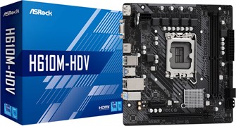Материнская плата mATX ASRock H610M-HDV 107439