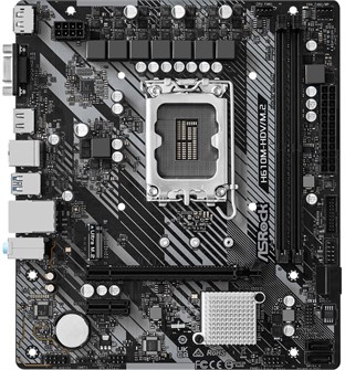 Материнская плата mATX ASRock H610M-HDV/M.2 R2.0 107459