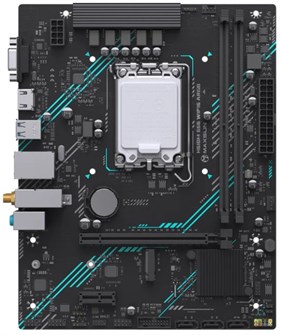 Материнская плата mATX MAXSUN MS-H610M 666 WIFI6 ARGB 107469