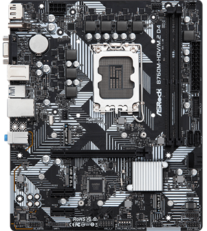 Материнская плата mATX ASRock B760M-HDV/M.2 D4 107492