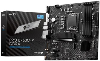 Материнская плата mATX MSI PRO B760M-P DDR4 107500