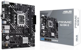 Материнская плата mATX ASUS PRIME H610M-D 107519