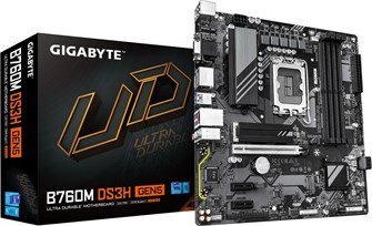 Материнская плата mATX GIGABYTE B760M DS3H GEN5 107528