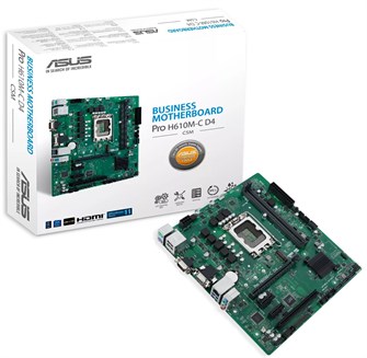 Материнская плата mATX ASUS PRO H610M-C D4-CSM 107530