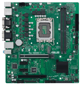 Материнская плата mATX ASUS PRO H610M-C-CSM 107537