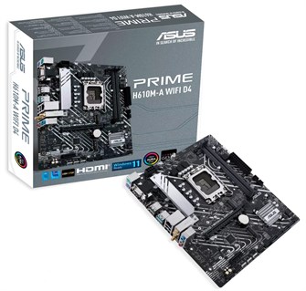 Материнская плата mATX ASUS PRIME H610M-A WIFI D4 107565