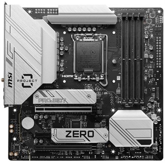 Материнская плата mATX MSI B760M PROJECT ZERO 107634