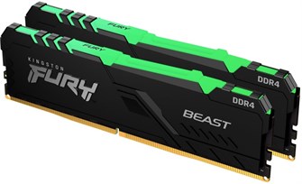 Модуль памяти DDR4 16GB (2*8GB) Kingston FURY KF437C19BBAK2/16 107851