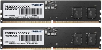 Модуль памяти DDR5 16GB (2*8GB) Patriot Memory PSD516G4800K 108157