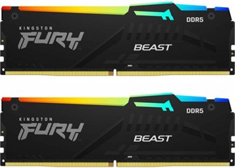 Модуль памяти DDR5 16GB (2*8GB) Kingston FURY KF556C40BBAK2-16 108217