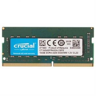 Модуль памяти SODIMM DDR4 16GB Crucial CT16G4SFRA32A 108829