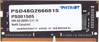 SODIMM DDR4 8GB Patriot Memory PSD48G266681S 108839