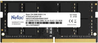 SODIMM DDR4 8GB Netac NTBSD4N26SP-08 108854