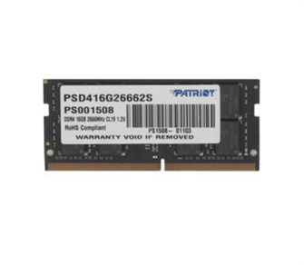 SODIMM DDR4 16GB Patriot Memory PSD416G26662S 108872
