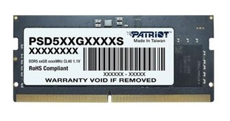 SODIMM DDR5 32GB Patriot Memory PSD532G56002S 108951