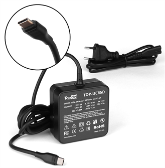 Адаптер питания  TopOn TOP-UC65D 109270