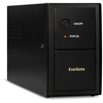 Источник бесперебойного питания  Exegate SpecialPro UNB-600.LED.AVR.4C13.RJ.USB 101267